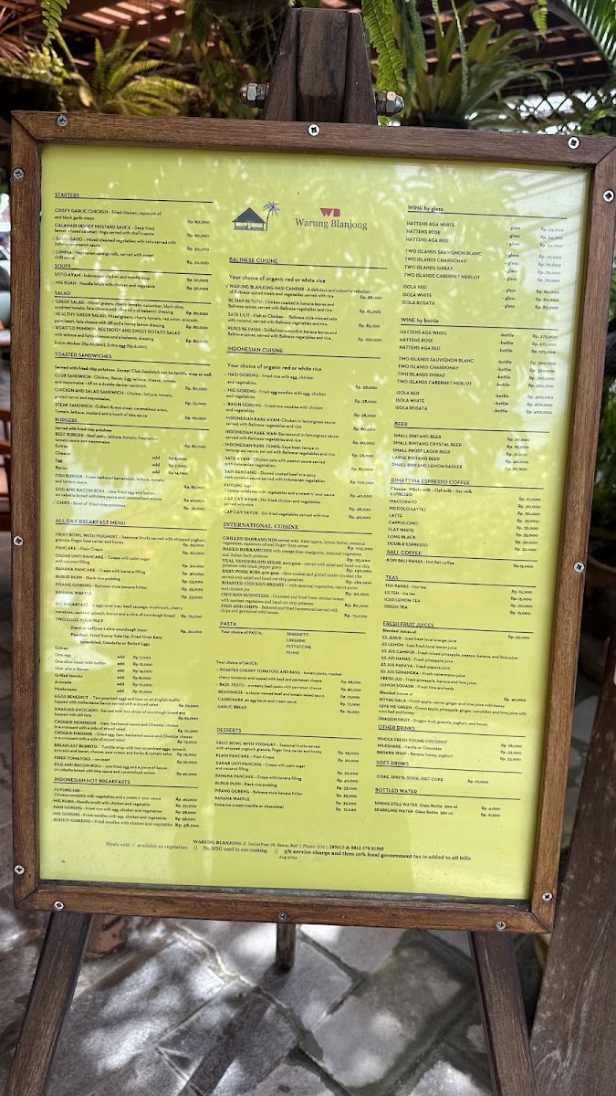 Warung Blanjong Menu - Image 4