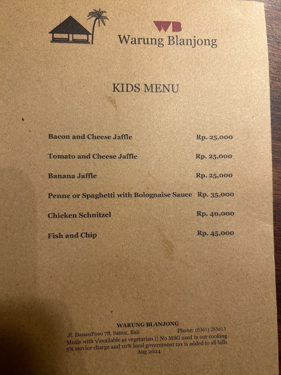 Warung Blanjong Menu - Image 6